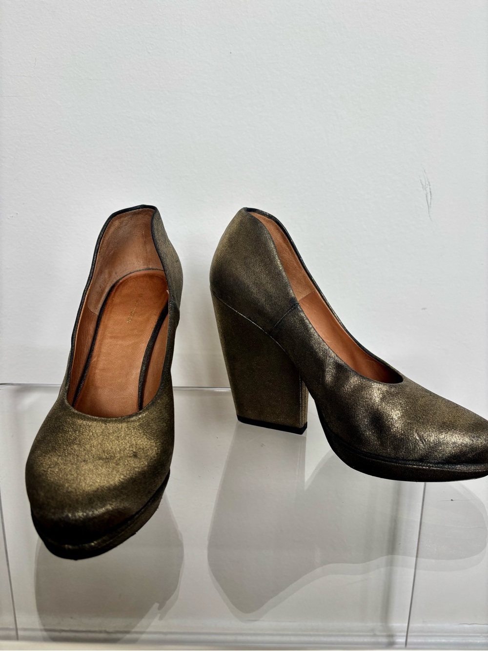 Authentic Dries Van Noten Block Heel Pumps